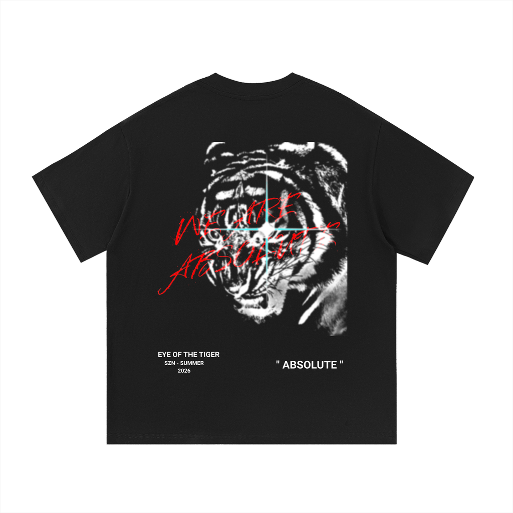 absolute tiger black shirt - FLAWLESS (SZN - SUMMER 2026)