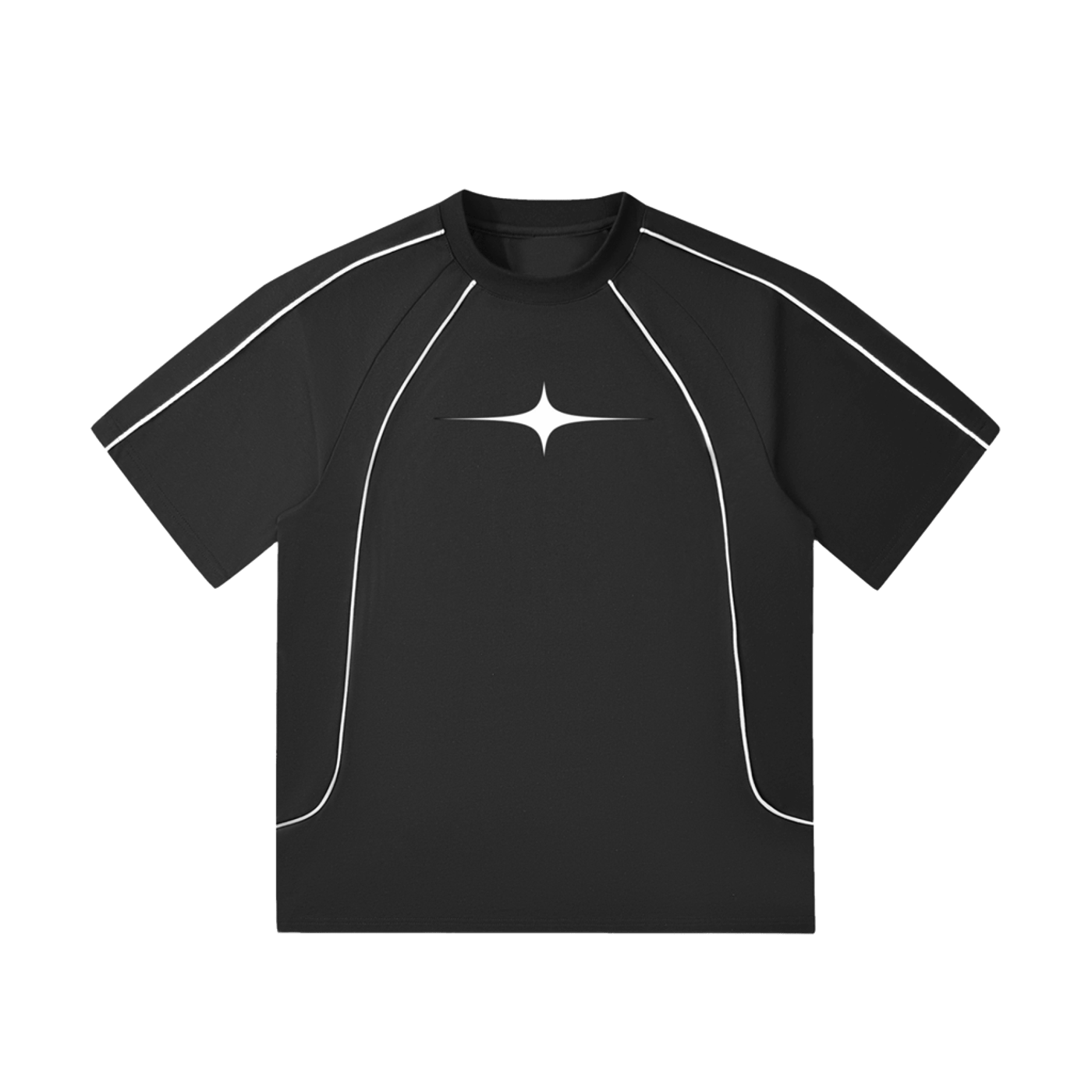 Absolute Stellar - Black Raglan T-Shirt