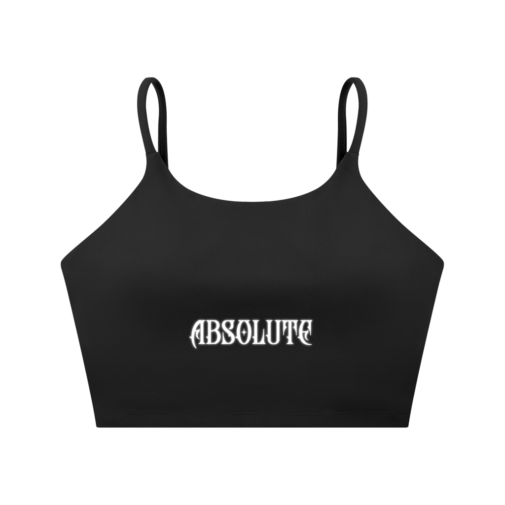 Spaghetti Strap Yoga Sports Bra