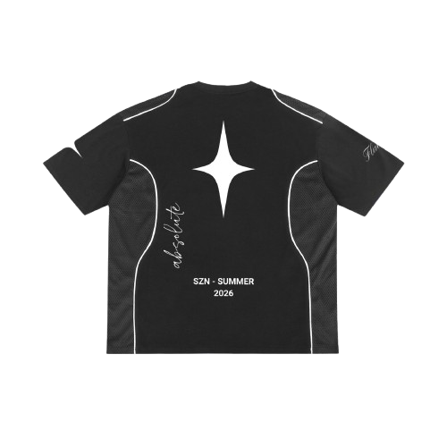 absolute black panel shirt - FLAWLESS (SZN - SUMMER 2026)