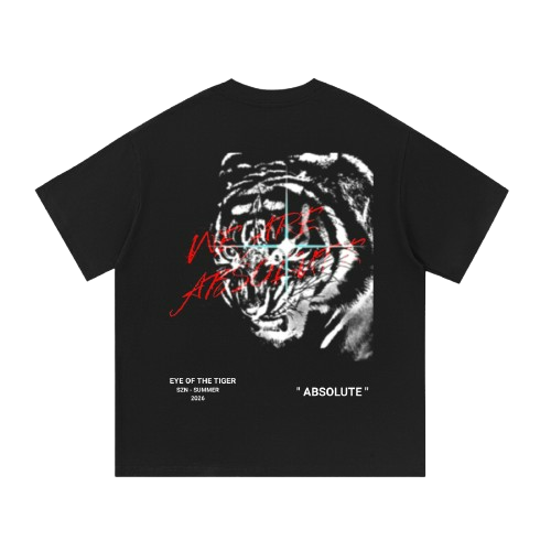 absolute tiger black shirt - FLAWLESS (SZN - SUMMER 2026)