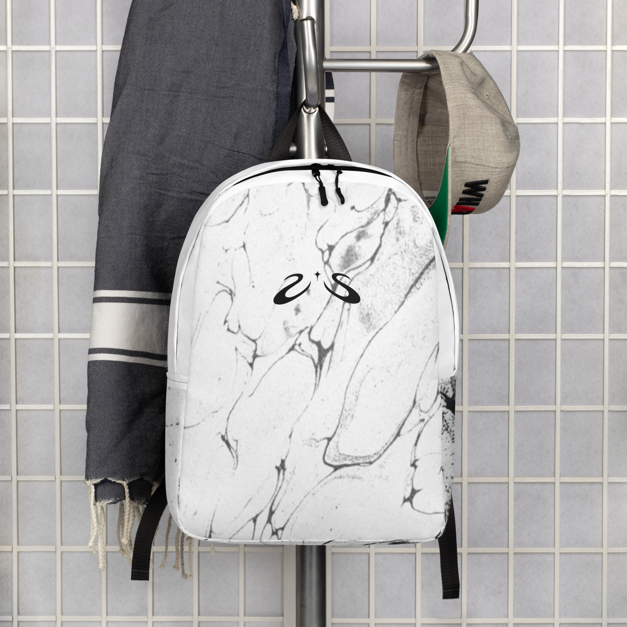 absolute white backpack Minimal (SZN - SUMMER 2026)