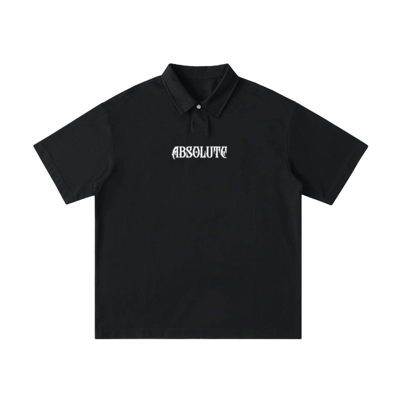 Absolute Essence Basic - Black Polo Shirt