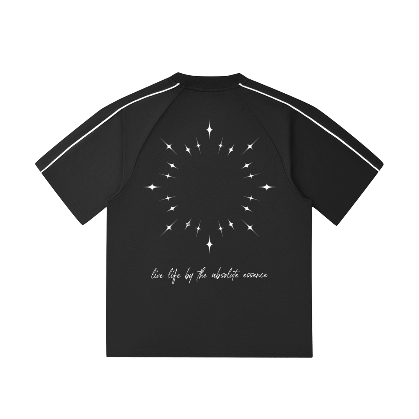 Absolute Stellar - Black Raglan T-Shirt