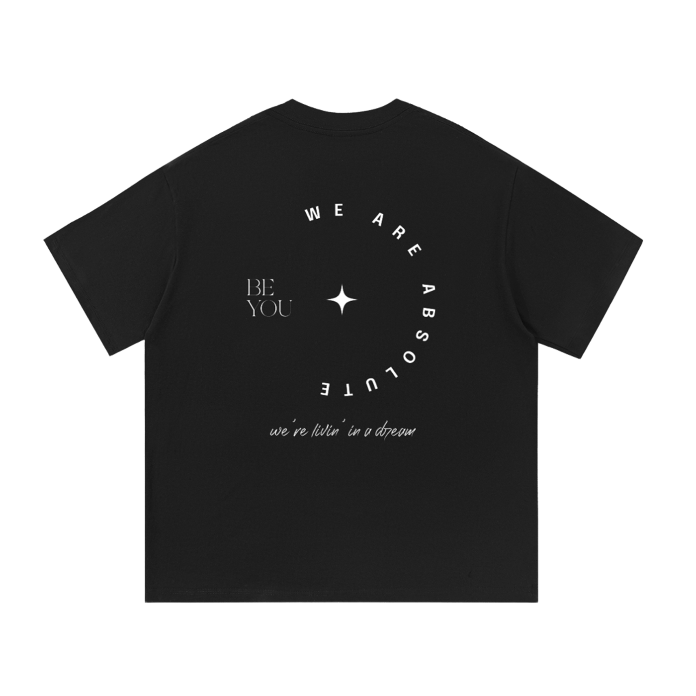 Absolute Essence Basic - Be You Black Tee