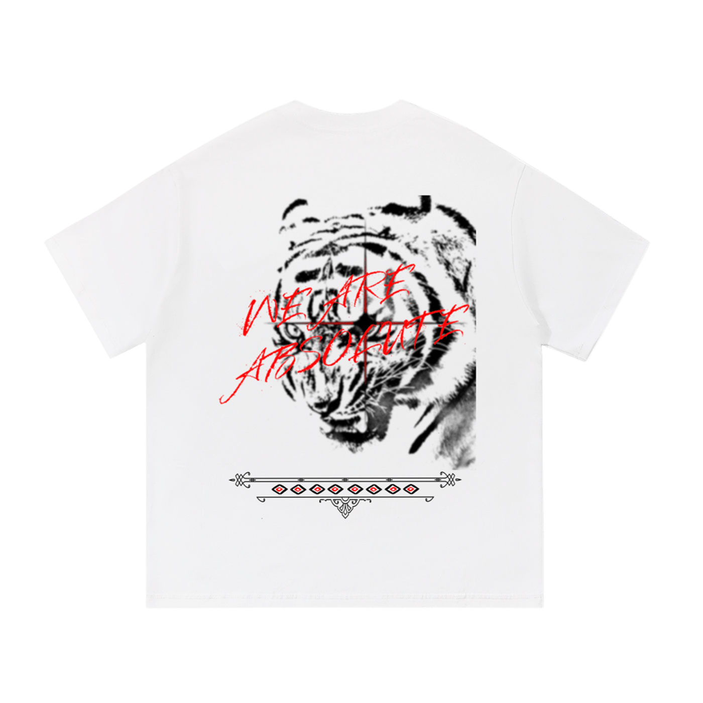 We Are Absolute - White Tiger Tee