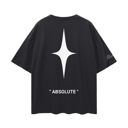 absolute white shirt - "ABSOLUTE"