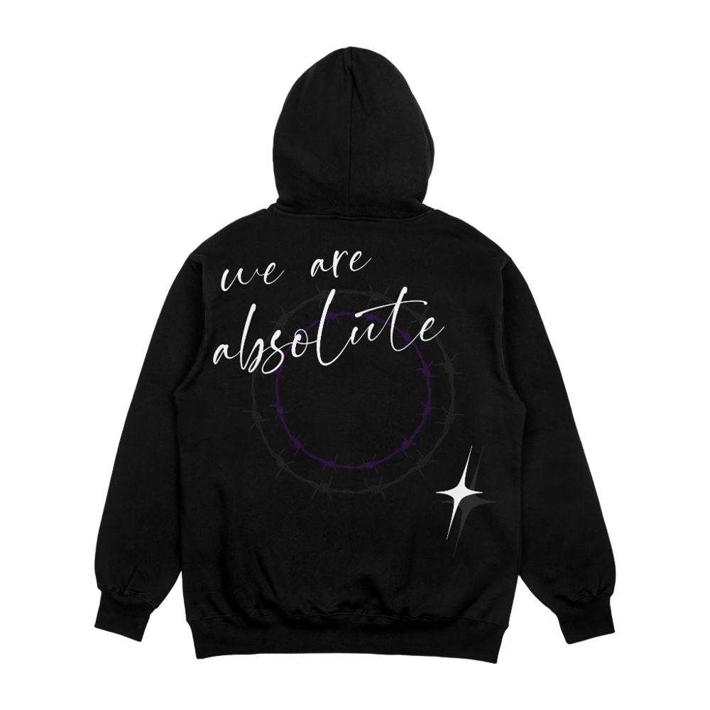 We Are Absolute Purple Dragon - Black Hoodie